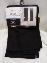 63” Blackout Curtain Panel Grommeted 40” x 63”