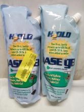 Qty 2 Base Gel Absorbs 40 Gallons of Water Making a Firm Stable Gel
