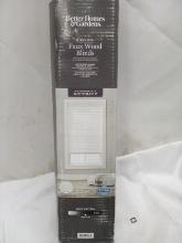 Better Homes&Gardens 33”x64” Faux Wood Blinds
