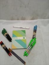 Pens Pencils Paper Lot