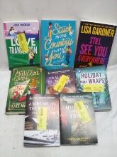 Qty 8 Adult Novels