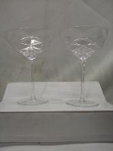 Qty 2 Geometric Glasses