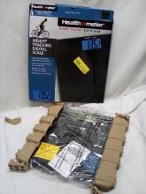 Health O Meter 12.4”x12.4” Carbon Fiber Weight Tracking Scale