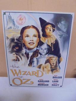 The Wizzard of Oz Metal Sign
