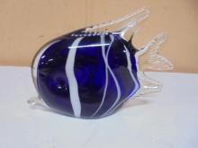 Beautiful Blown Art Glass Fish