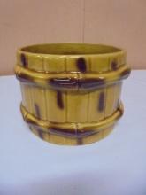 Vintage McCoy USA Pottery Bambook Planter