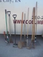 Large Group of Lawn & Garden Tools