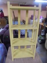 Small Solid Wood Painted Antique Shelf