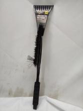 21” Drive Mxb Deluxe Ice Scraper w/ Snow Brush-Black