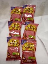Qty 6 Rip Rolls 40” Cherry Flavor