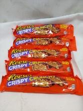Qty 5 Reese’s Crispy Crunchy King Size