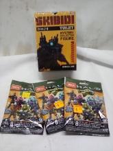 Skibidi Mystery Collector Figure/ Qty 3 Halo Mega Construx Collector Figurines