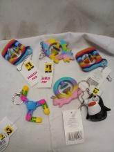 Qty 6 Fidget Keychain