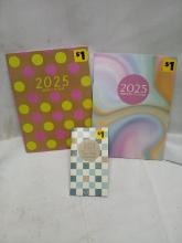 Qty 2- 2025 Monthy Planners/ Qty 1- 2025-2026 Two Year Planner