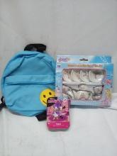 Mini Backpack/ Minnie Puzzle/ Kids Tea Set