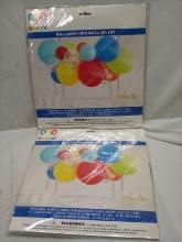 Qty 2 Balloon Chandelier Kit