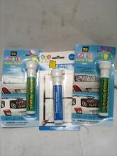 Qty 3 White Window Markers