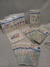19Pc Assorted Birthday Party Decor