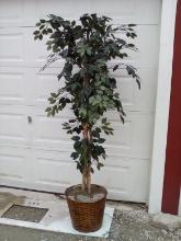 78”T Faux Indoor Decorative Plant