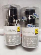 Icon String Light 10 Warm white LED Lights- Dog/ Camper