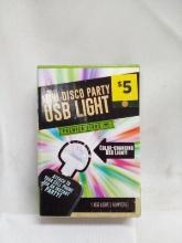 Premier Finds Mini Disco Party USB Light w/ 3-Way Adapter for Phone Plug in