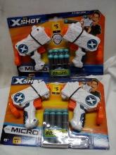 Qty 2 Zuru X Shot Ages 8+