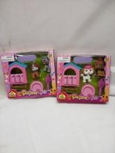 Qty 2 Puppy Pet 8pc Ages 3+
