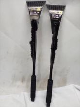 Qty 2 Deluxe Ice Scraper