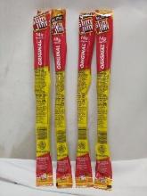 Lot of 4 Original Deli Style Slim Jim Smoked Meat Snack Sticks