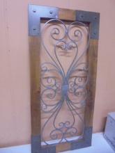 Iron & Wood Wall Art