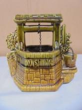 Vintage McCoy Pottery Wishing Well Planter