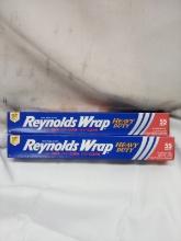 Qty 2 Reynolds Wrap Heavy Duty 55 Sq Ft Aluminum Foil