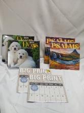 Lot of 6 Assorted 2025 Calendars