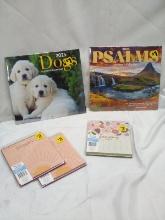 5Pc Assorted Style and Print 2025 Calendars