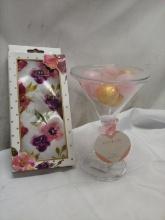 2Pc Belle|Mason Lot- (1) Cup of 7 Mini Bath Bombs, (1) Satin Sleep Mask
