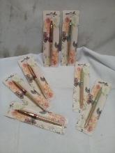 Lot of 7 Assorted Inspirational Quote Ballpoint Pens