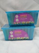 Qty 2- 50pc Sidewalk Chalk