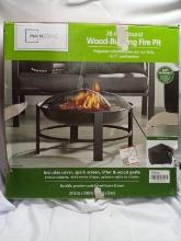 Mainstays 28” Round Wood Burning Fire Pit- MSRP $85.99