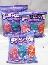 Qty 3 Shaq A Licious XL Gummies 6.2oz