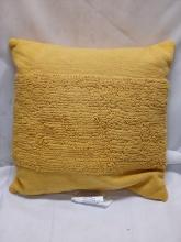 100% Cotton Pillow 18” x 18”