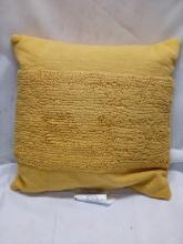 100% Cotton Pillow 18” x 18”