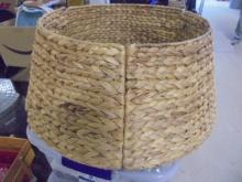 3pc Seagrass Christmas Tree Collar