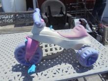Girl's 3 Wheeled Trike Ride On