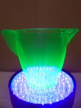 Small Uranium Glass Pitcher