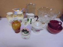 Large Group of Assorted Glassware & Décor Items