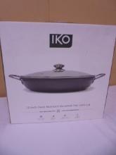 Iko 12in Deep Nonstick Universal Pan w/ Lid