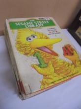 Vintage 15 Volume Set of Sesame Street Library Children's Book