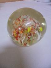 Beautiful Art Glass Paperweight