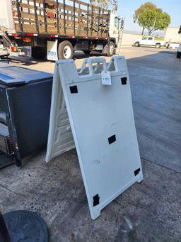 Plastic A Frame Sign