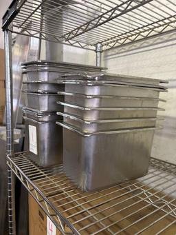 Fourth x 6 in. Stainless Steel Food Pans